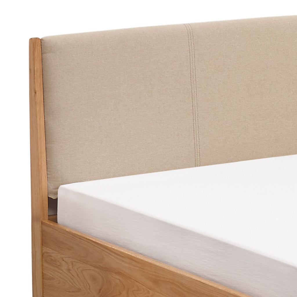 Woodstock Natura – Massief Wild Eiken Bed, Metaalvrij