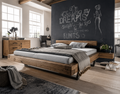 Woodstock Zwevend Balkenbed I met hoofdeinde Balk I