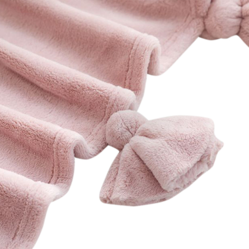 Amelie Home - Milky Powder Pluche Deken Met Kwastjes - Oud roze - Bedworld B.V.