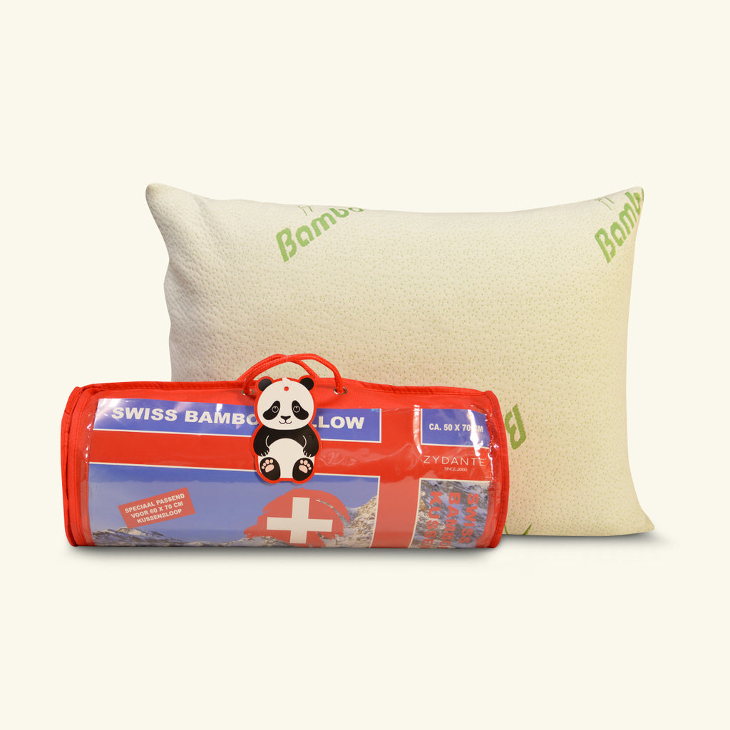 Bamboo Kussen Swiss – 50x70 cm - Bedworld B.V.