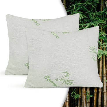 Bamboo Visco Kussen – 2-pack - Bedworld B.V.