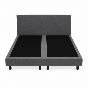 Budget Boxspring Grijs Zonder Matras
