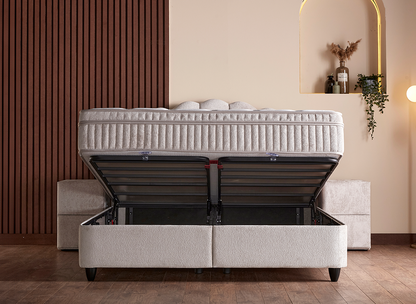 Opberg Boxspring Cali - Bedworld B.V.