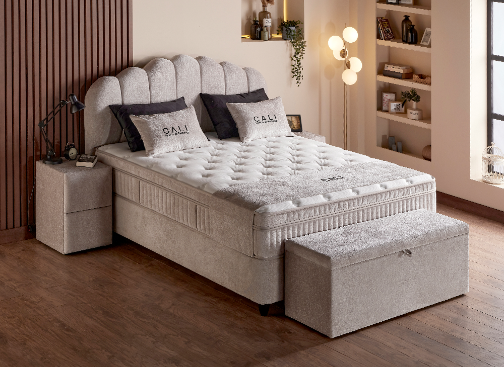 Opberg Boxspring Cali - Bedworld B.V.
