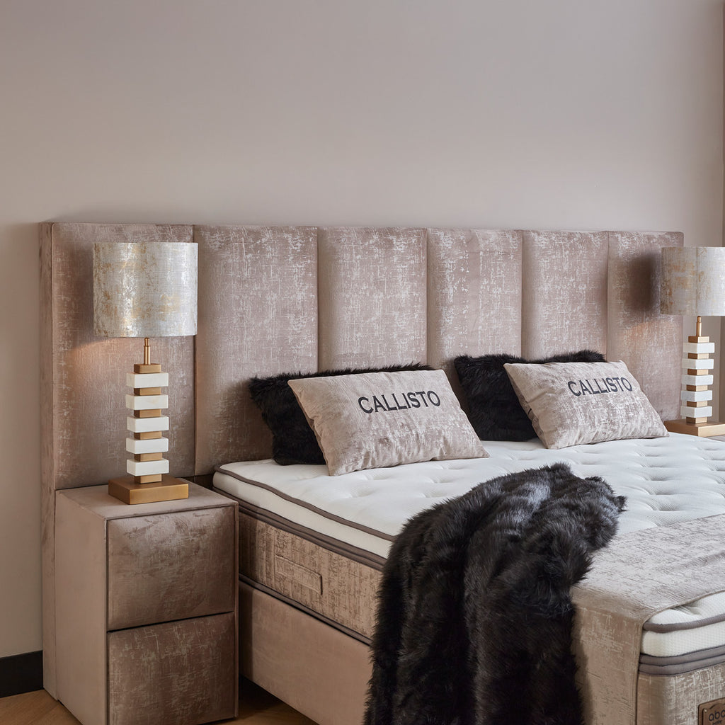Opberg Boxspring Calisto Beige - Bedworld B.V.
