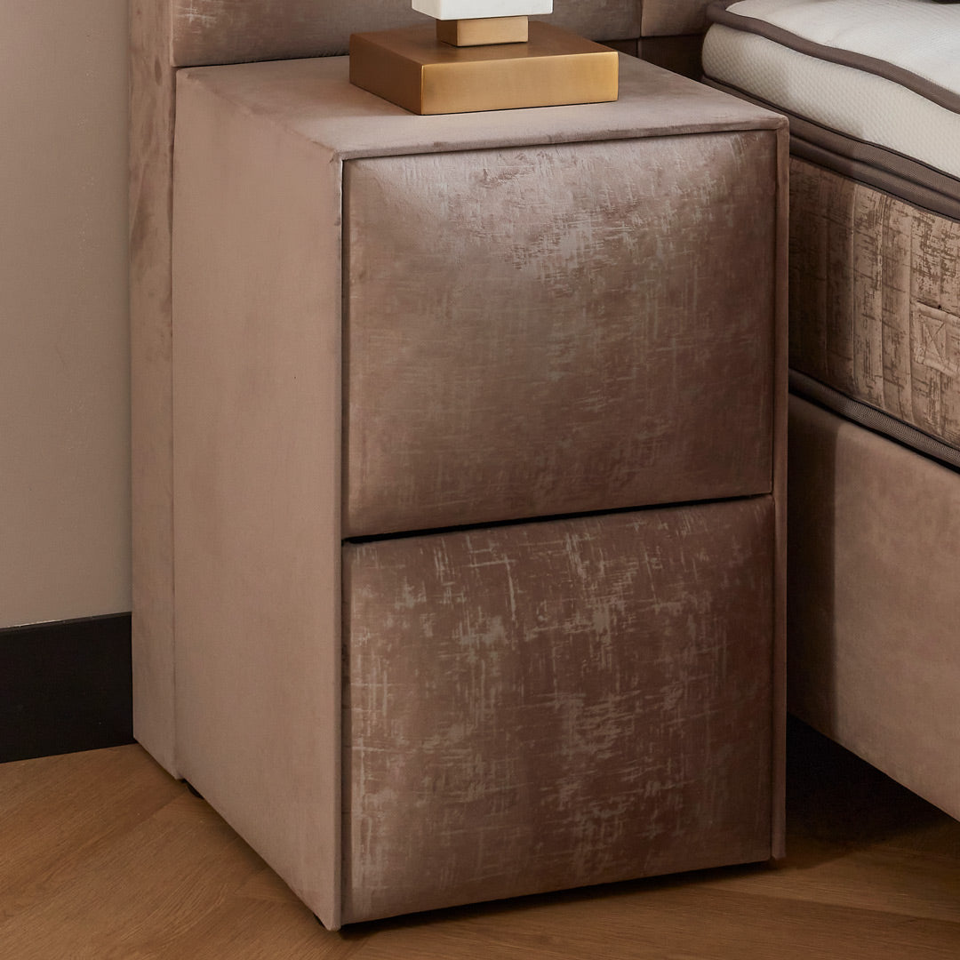 Opberg Boxspring Calisto Beige - Bedworld B.V.
