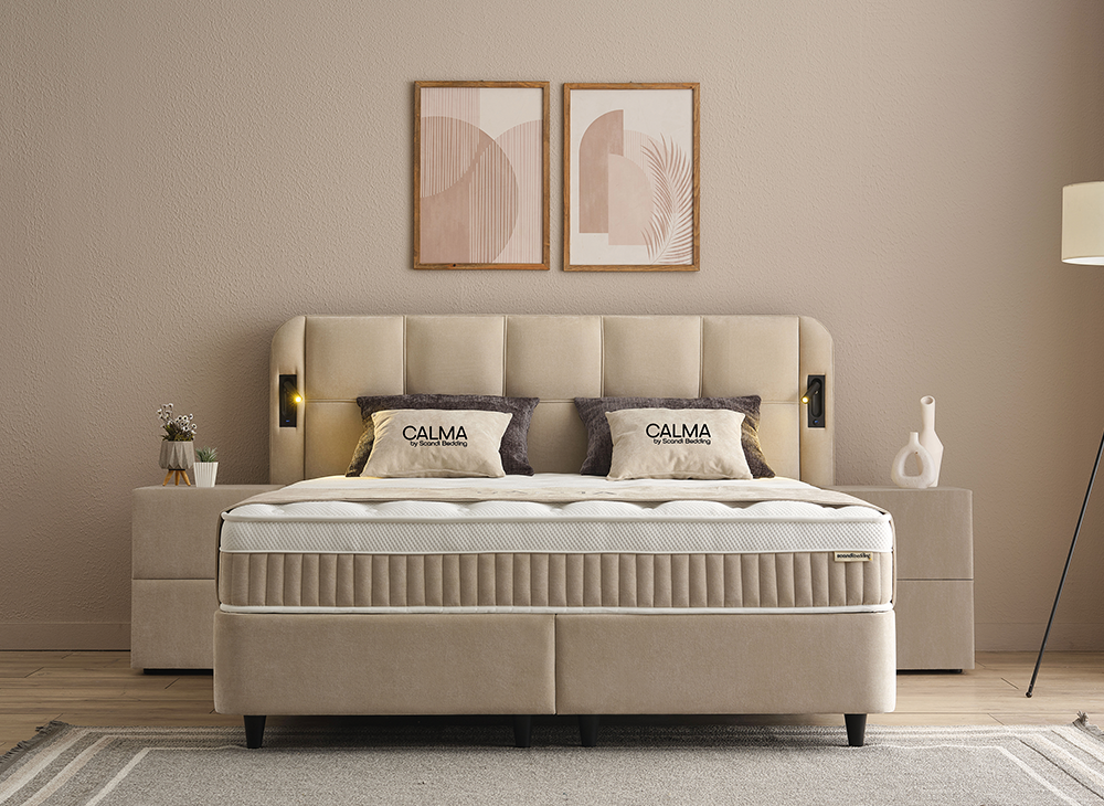 Opberg Boxspring Calma - Bedworld B.V.