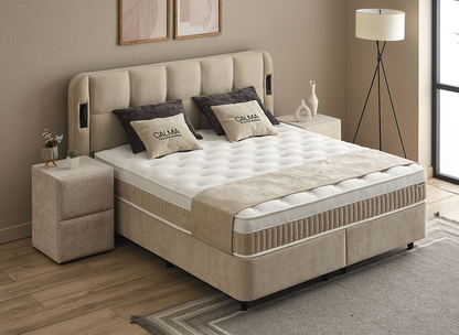 Opberg Boxspring Calma - Bedworld B.V.