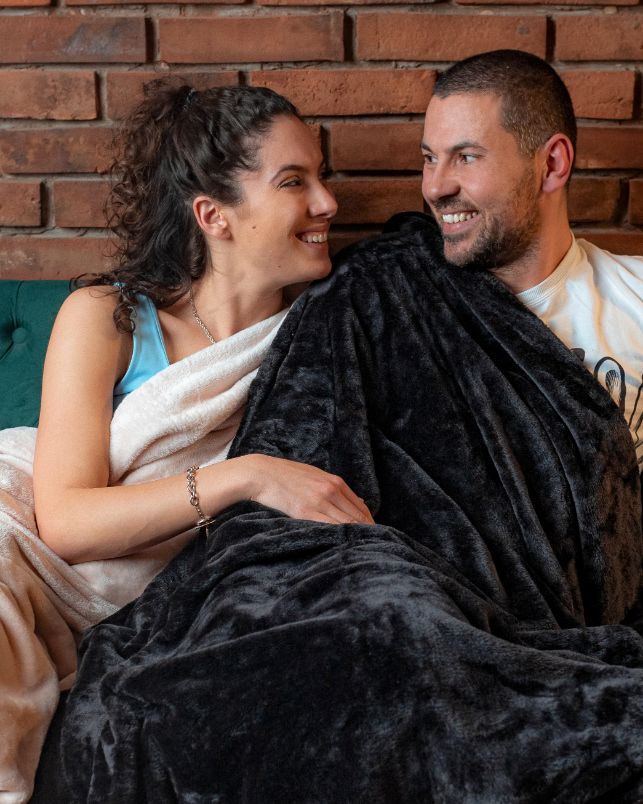 Coral Fleece Deken - Lichtroze - Bedworld B.V.