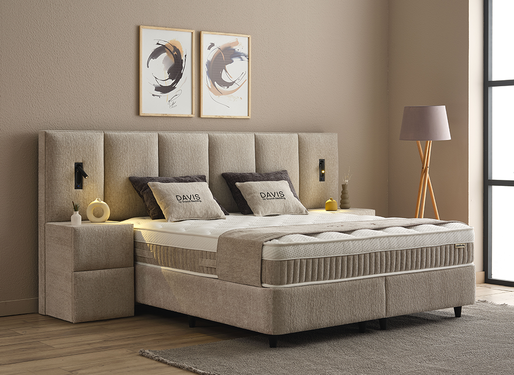 Opberg Boxspring Davis - Bedworld B.V.