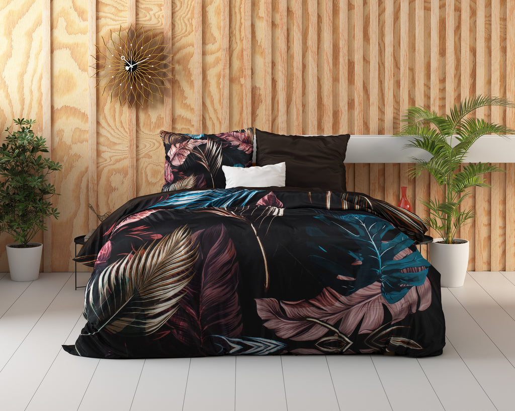 Isabella Dekbedovertrek black - Bedworld B.V.
