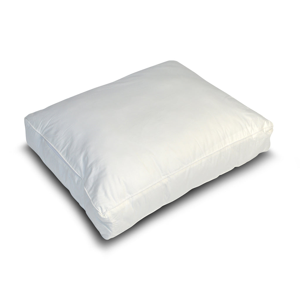 Katoenen Box Kussen Wit - 50x60 cm - Bedworld B.V.
