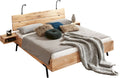 Ledikant Massief Eiken Rough - Bedworld B.V.