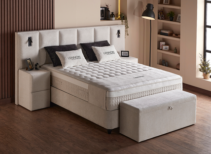 Opberg Boxspring Lennon - Bedworld B.V.