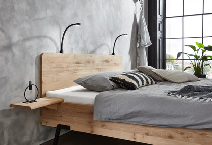 Ledikant Massief Eiken Lotus - Bedworld B.V.