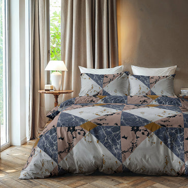 Microvezel Dekbedovertrekset Masonry – 140x200 cm - Bedworld B.V.