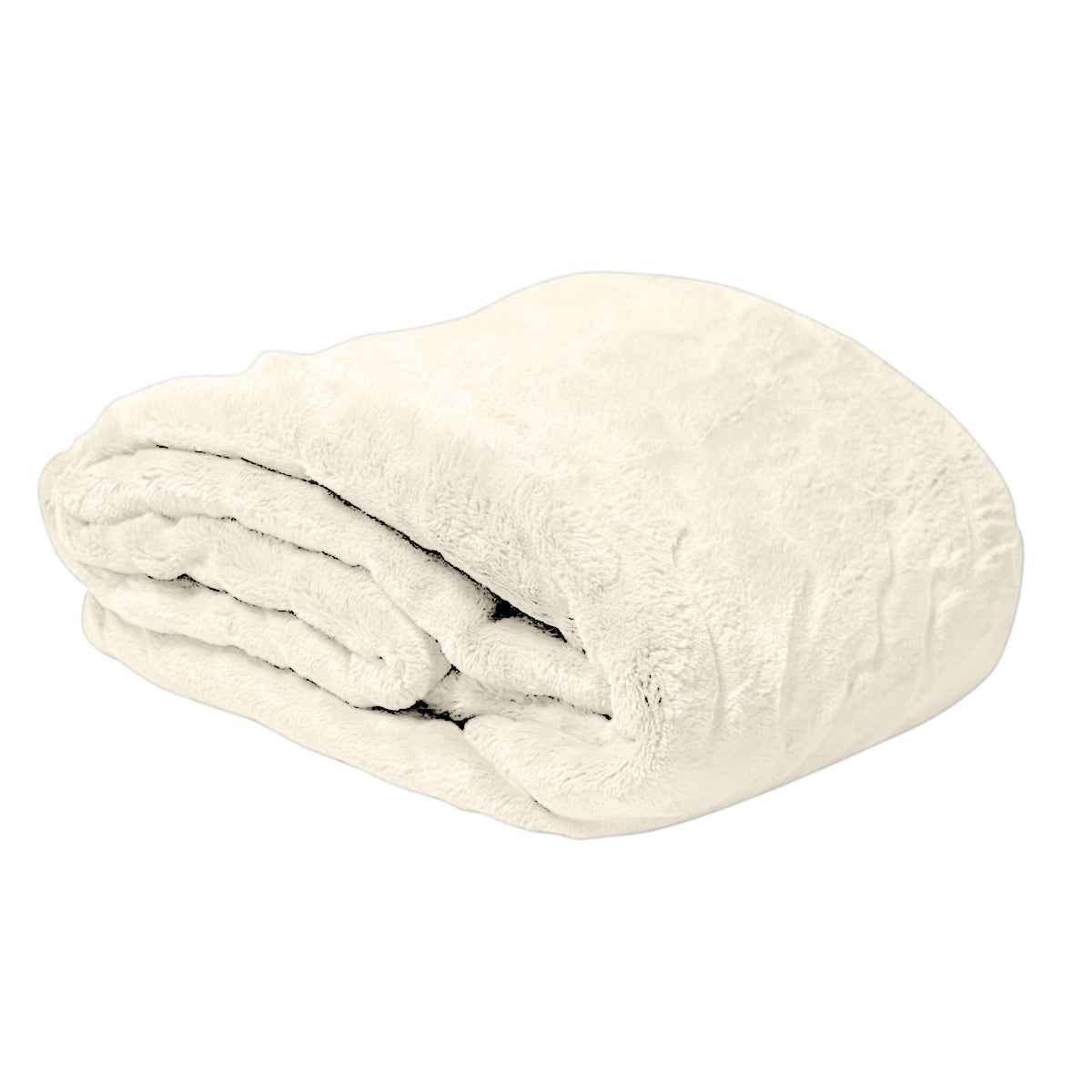 Cozy Bliss Luxury Milky Pluche Plaid - Crème