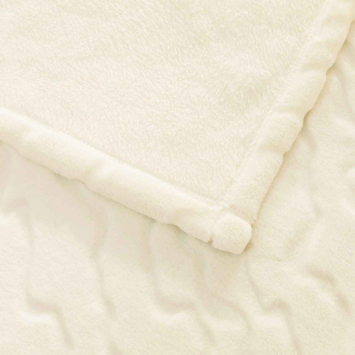 Cozy Bliss Luxury Milky Pluche Plaid - Crème