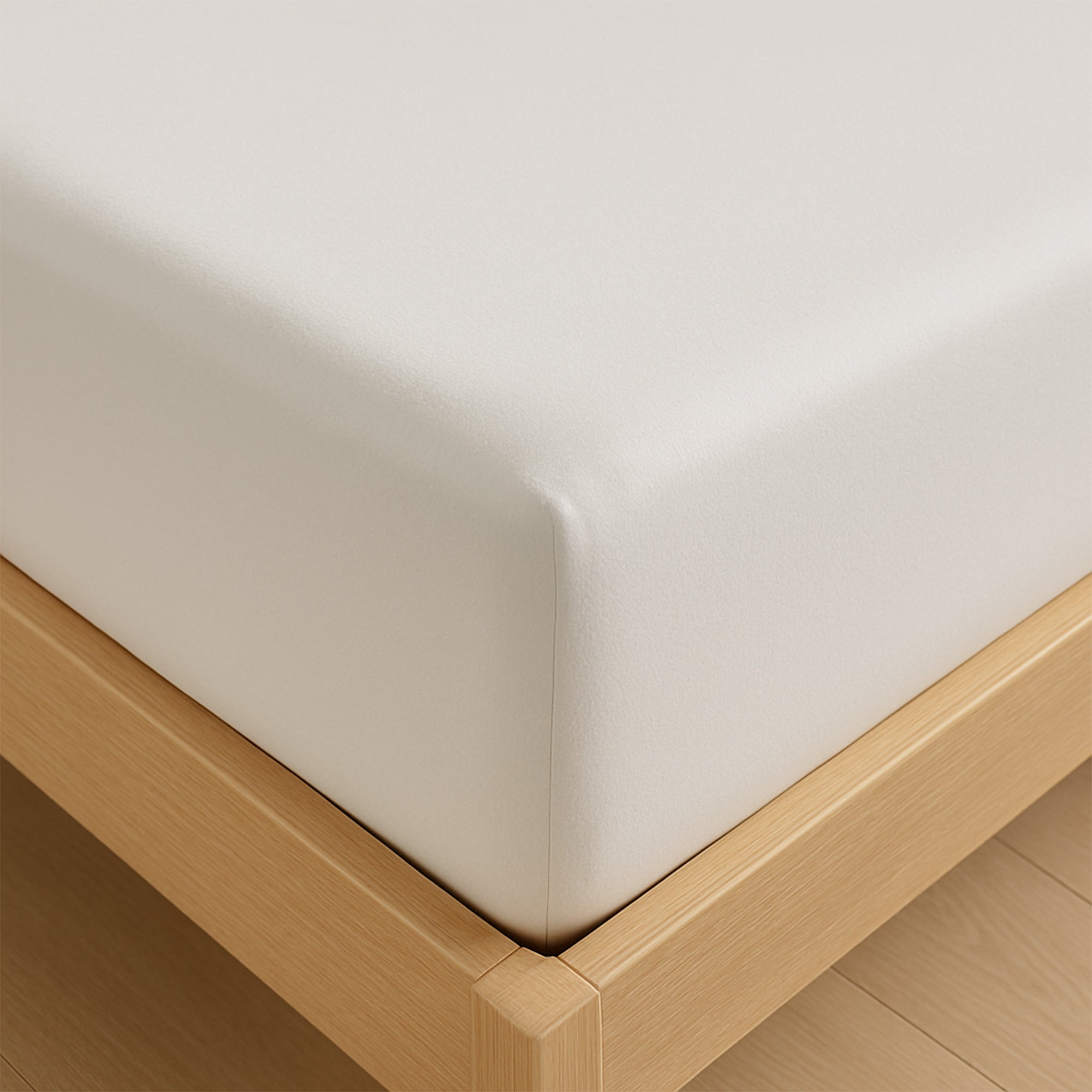 Koel Hoeslaken Wit - Bedworld B.V.