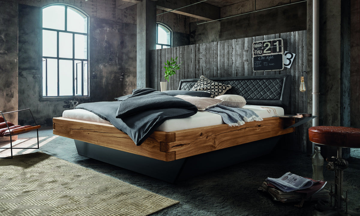 Mystical Oak Bed - Black Edition