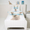 No Drama Llama Wit Dekbedovertrek - Bedworld B.V.