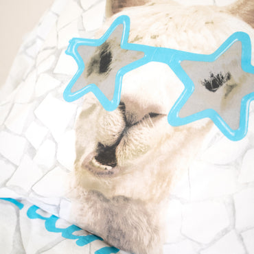 No Drama Llama Dekbedovertrek wit - Bedworld B.V.