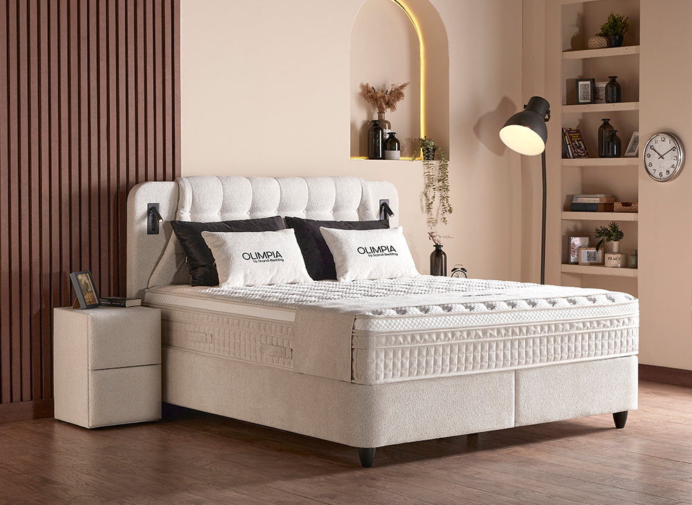 Opberg Boxspring Olimpia - Bedworld B.V.