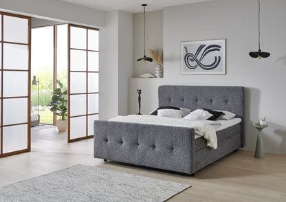 Opbergboxspring Rievierra de Luxe met Voetbord
