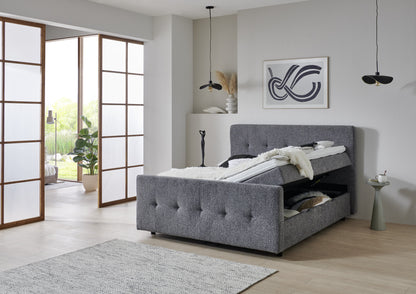 Opbergboxspring Rievierra de Luxe met Voetbord