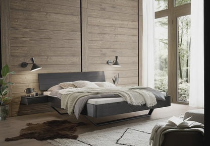 Raven Wood Black Houten Bed