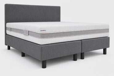 Budget Box Spring Gray Micropocket Mattress HR55