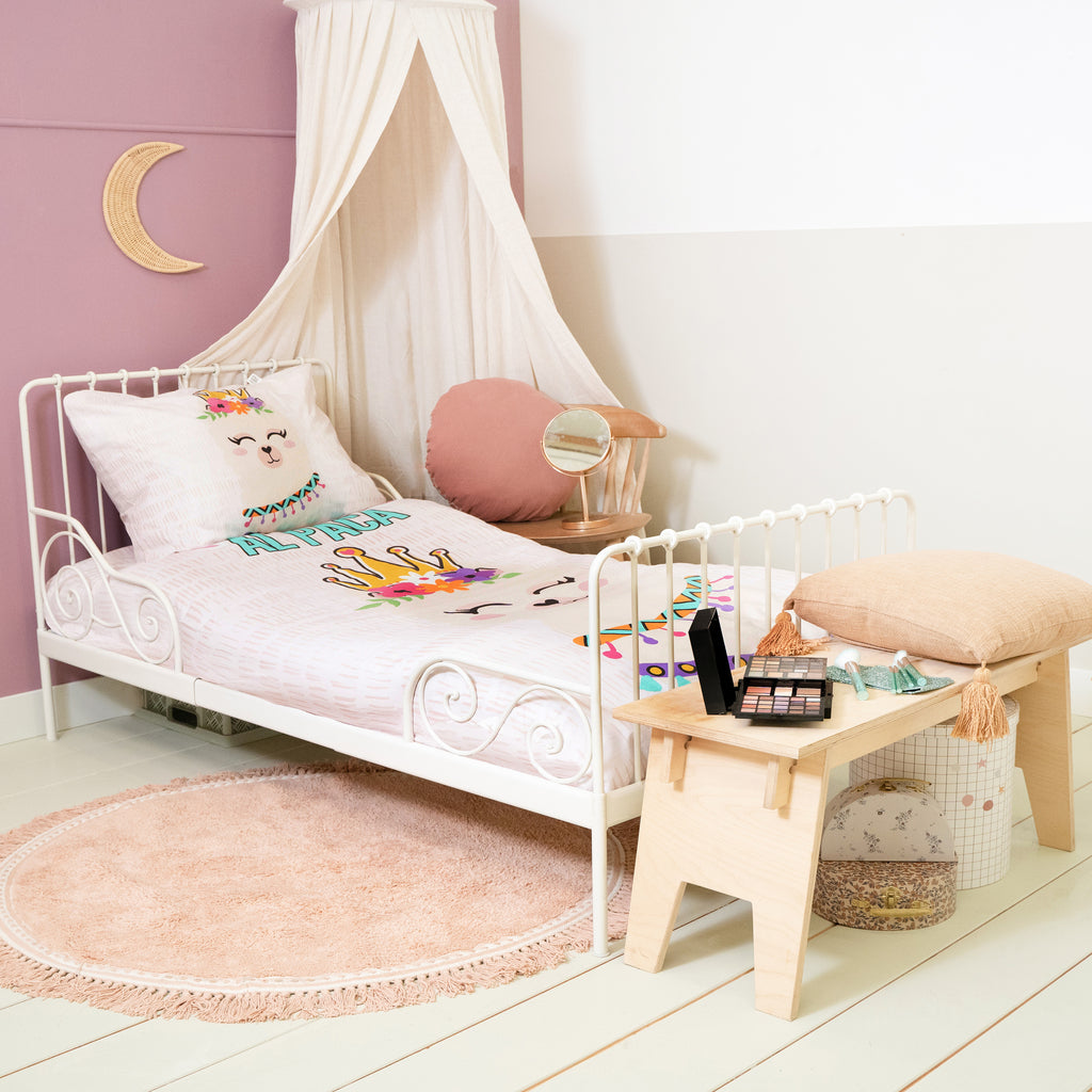 Princess Al Paca Dekbedovertrek roze - Bedworld B.V.