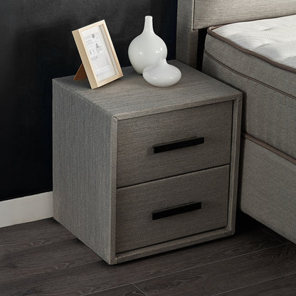 opberg boxspring grijs – Suna - Bedworld B.V.