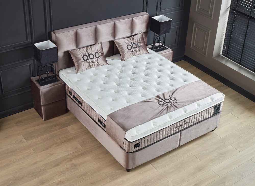 Opberg boxspring Phantom Beige - Bedworld B.V.