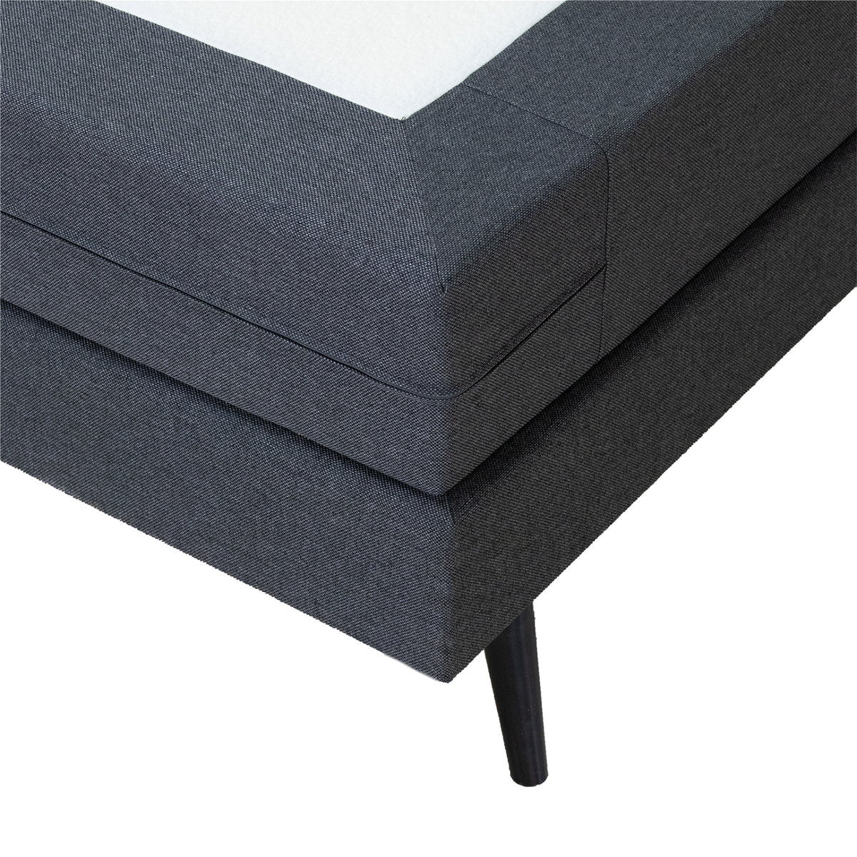Boxspring v450 - Compete set - Antraciet - Bedworld B.V.