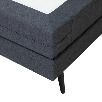 Boxspring v450 - Compete set - Antraciet - Bedworld B.V.
