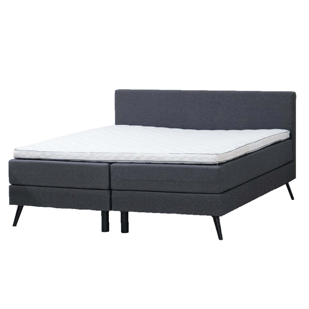 Boxspring v450 - Compete set - Antraciet - Bedworld B.V.