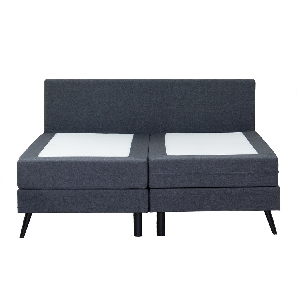 Boxspring v450 - Compete set - Antraciet - Bedworld B.V.