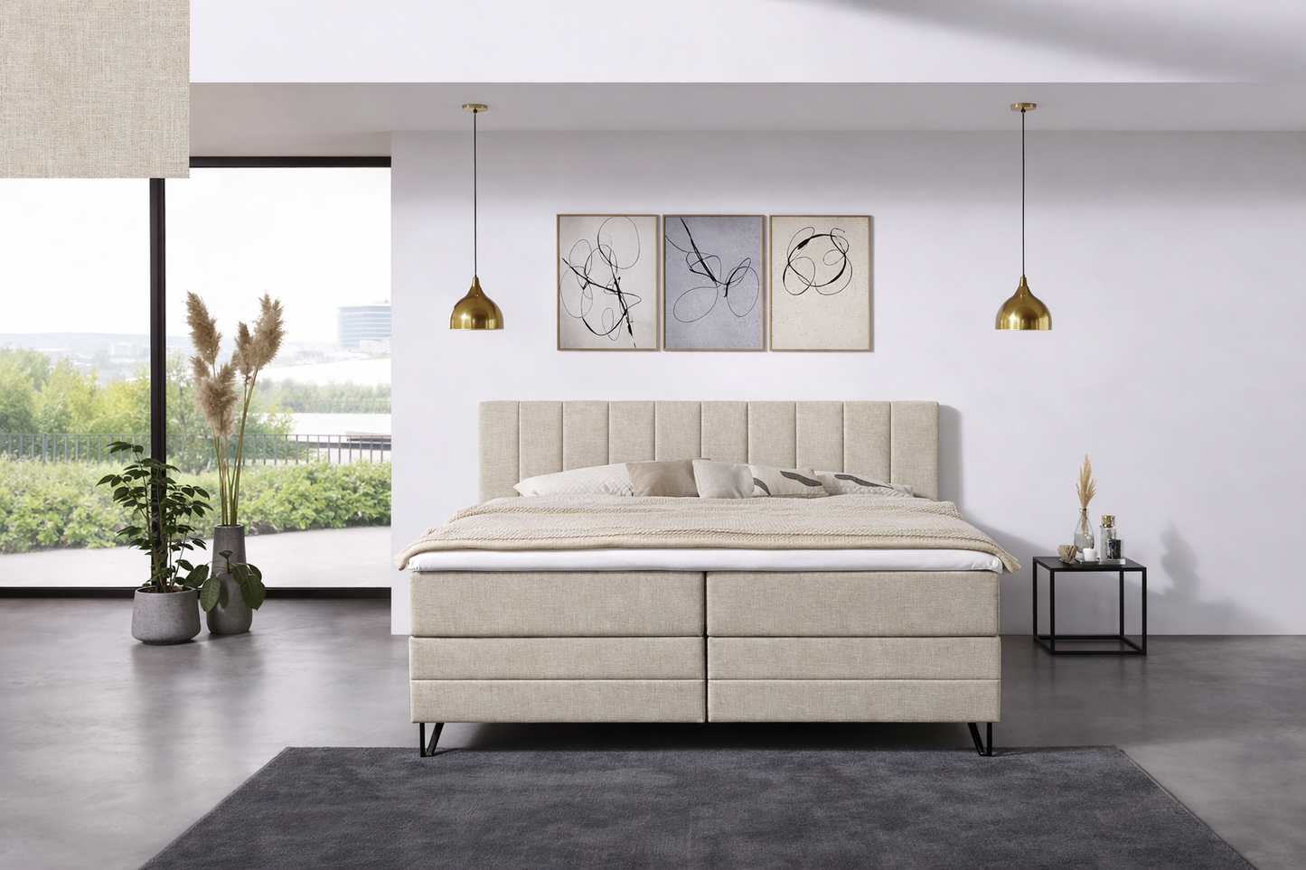 Complete Boxspring Vermeer