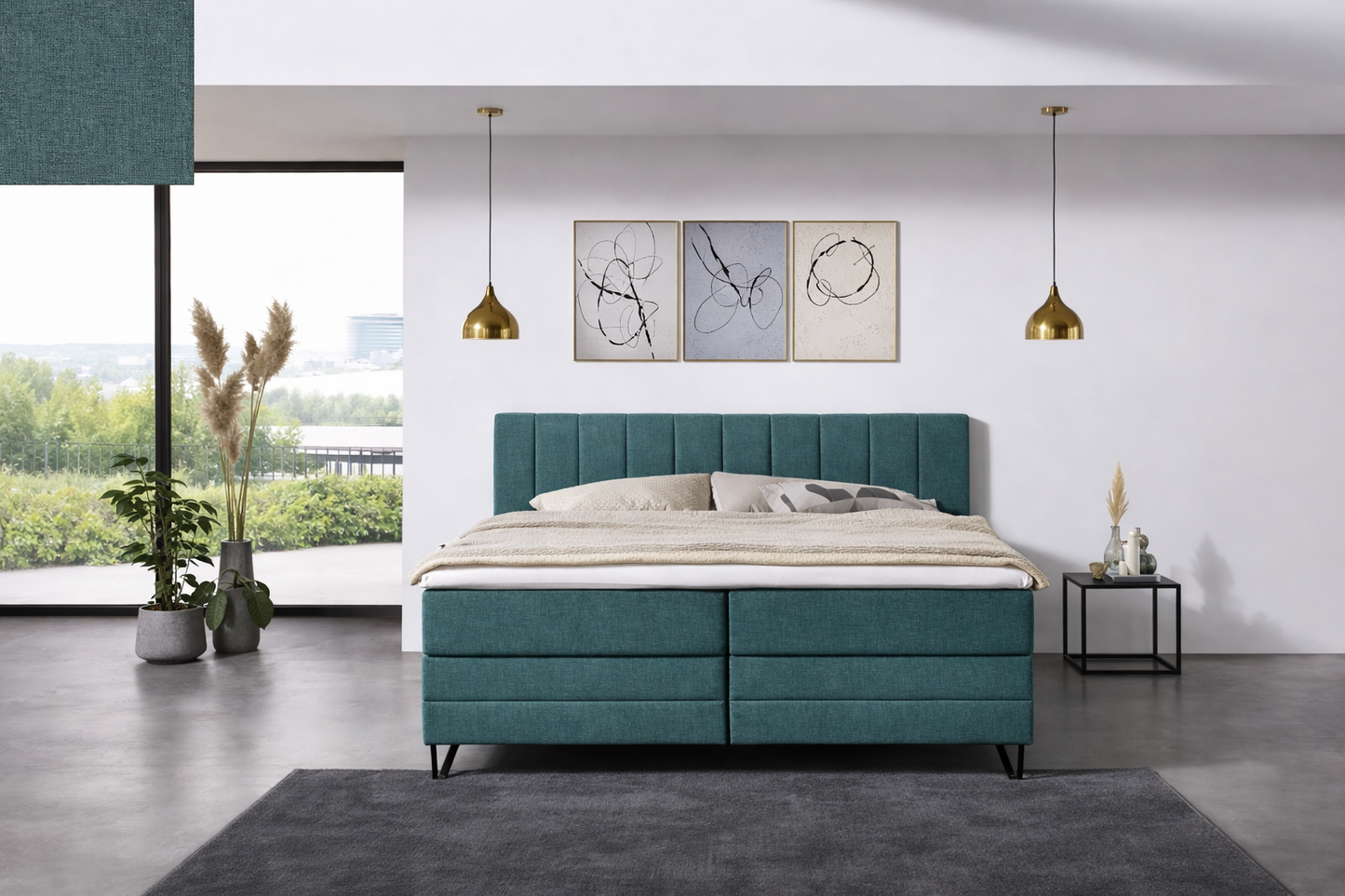 Complete Boxspring Vermeer