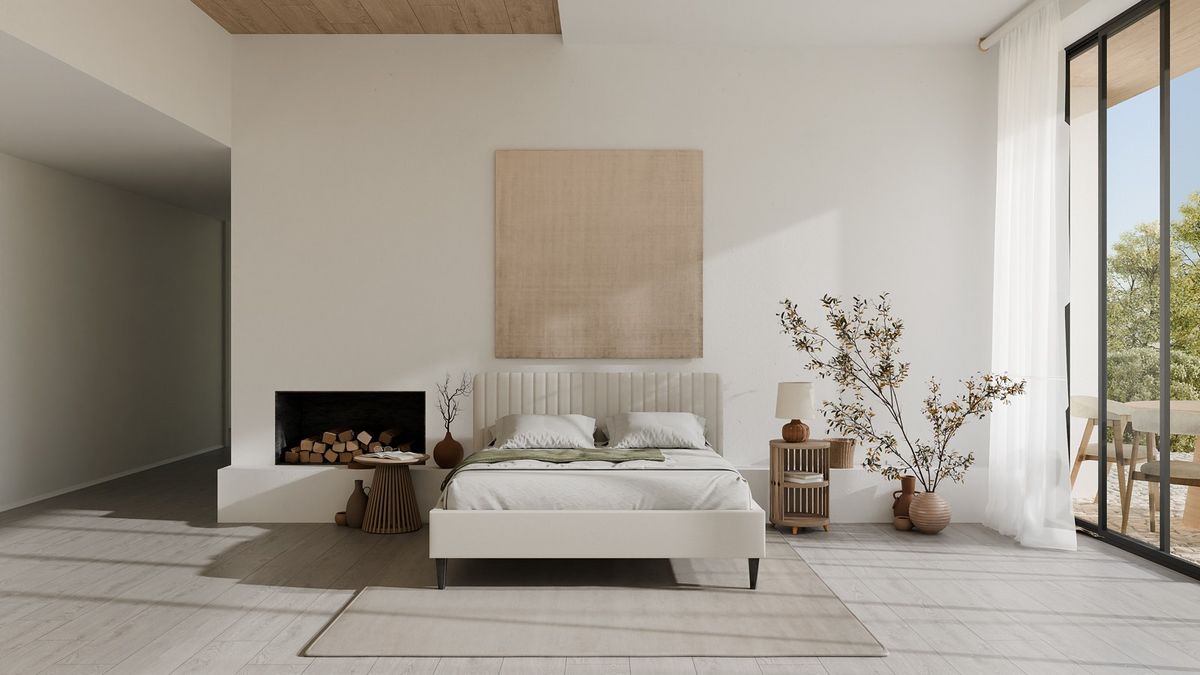 Ledikant VL-04 - Beige - Bedworld B.V.