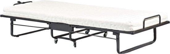 Luxe Vouwbed Spiraal - 90x200 cm - Antraciet - Bedworld B.V.