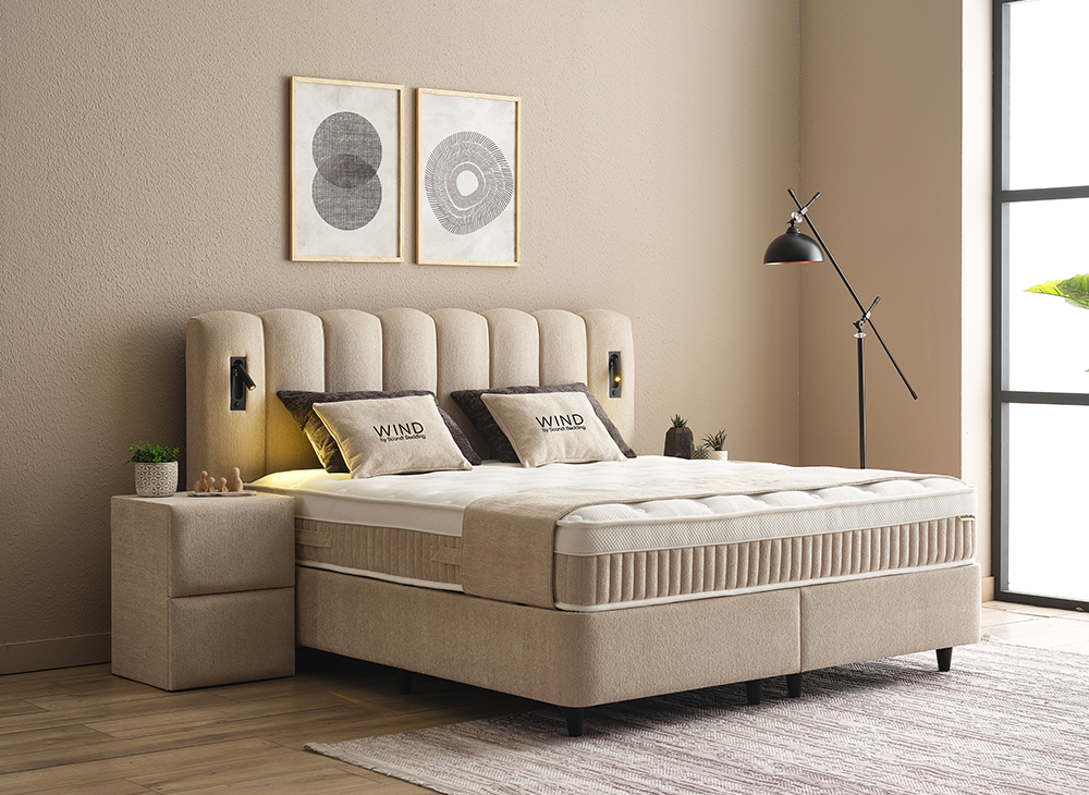 Opberg Boxspring Wind - Bedworld B.V.