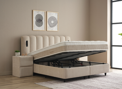 Opberg Boxspring Wind - Bedworld B.V.
