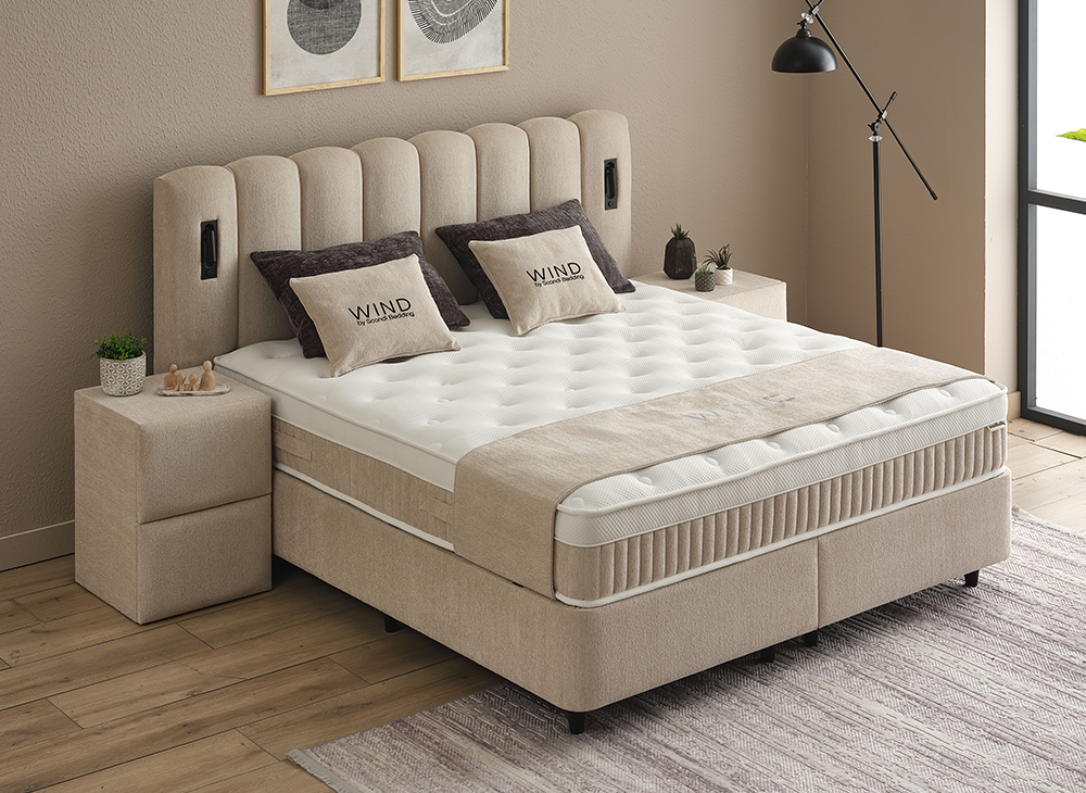 Opberg Boxspring Wind - Bedworld B.V.